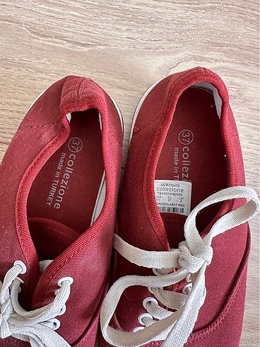 37 Beden bordo Renk Vans ayakkabı