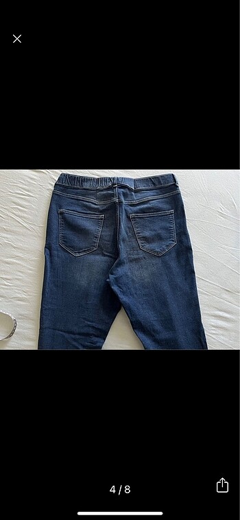 44 Beden mavi Renk H&M jean