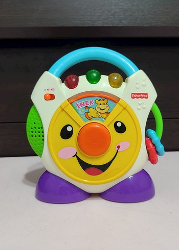 Müzikli ışıklı eğitici cd çalar