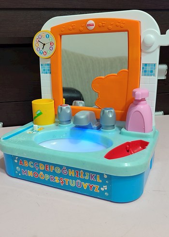 Fisher Price Müzikli ışıklı eğitici lavabo