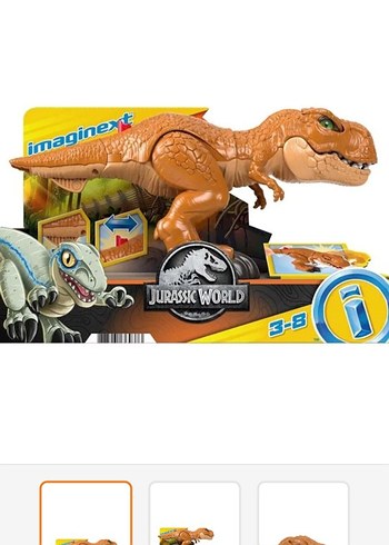 Beden Renk Jurassic World T-Rex dinazor