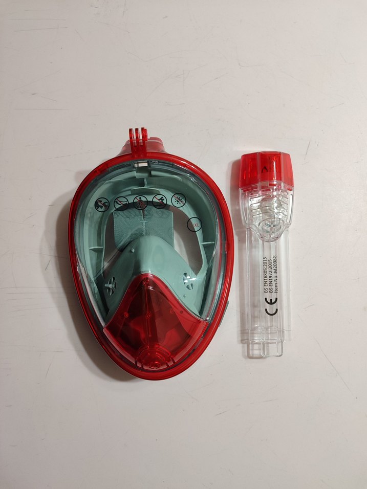 Decathlon tamyüz dalış maskesi - Görsel 4