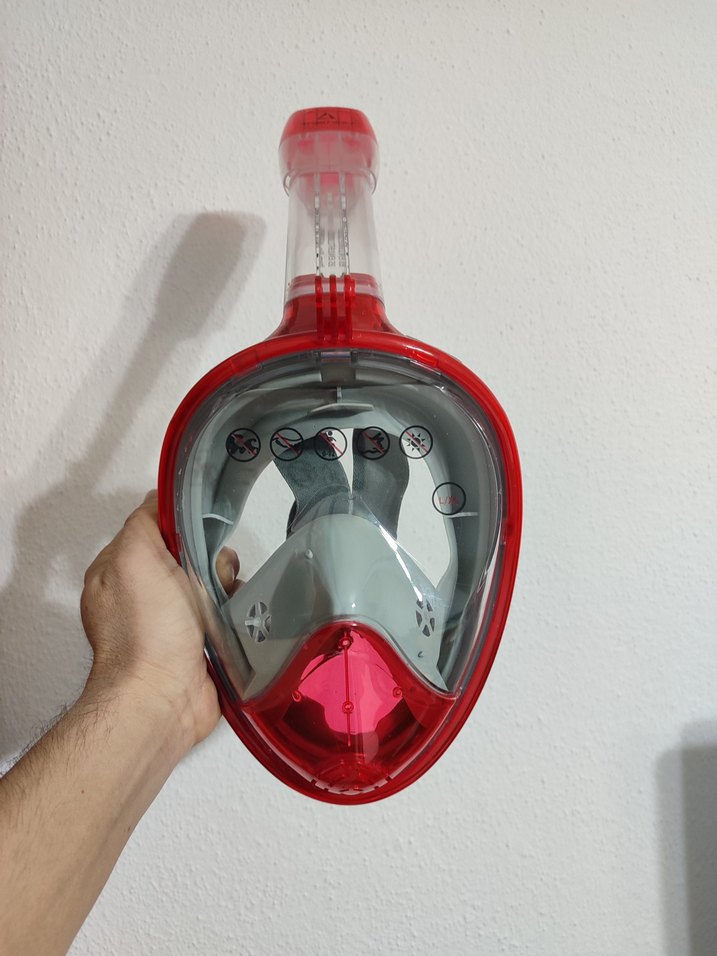 Decathlon tamyüz dalış maskesi - Görsel 5