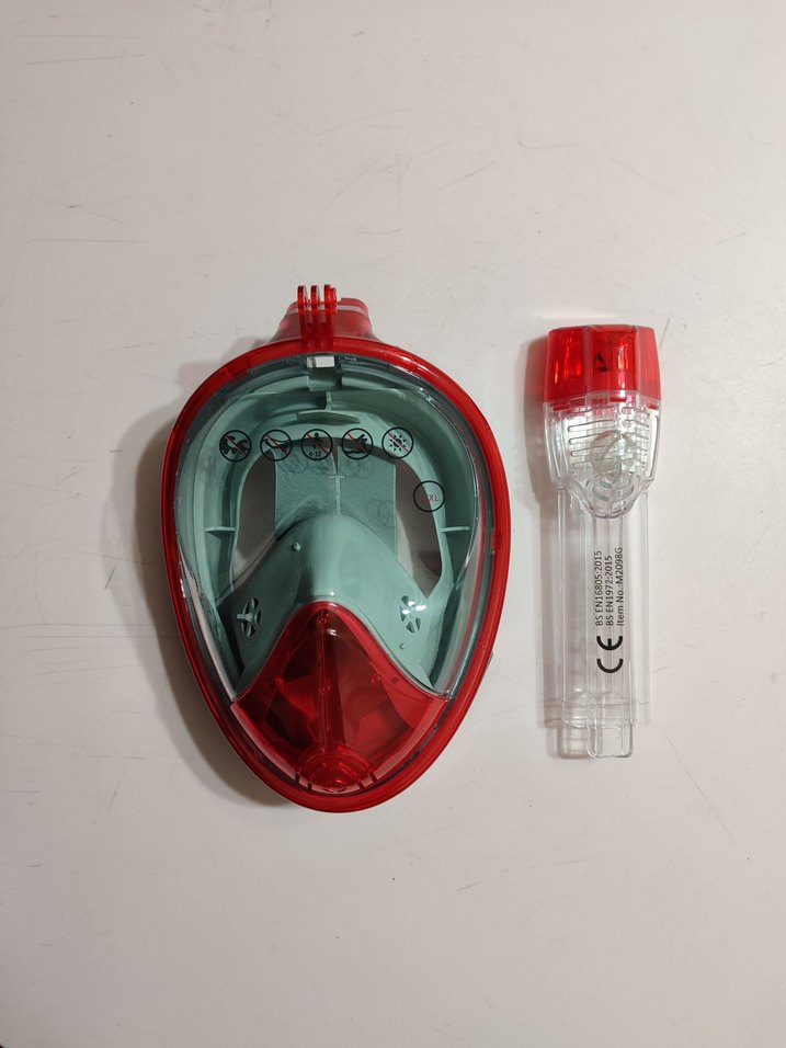 Decathlon tamyüz dalış maskesi - Görsel 2