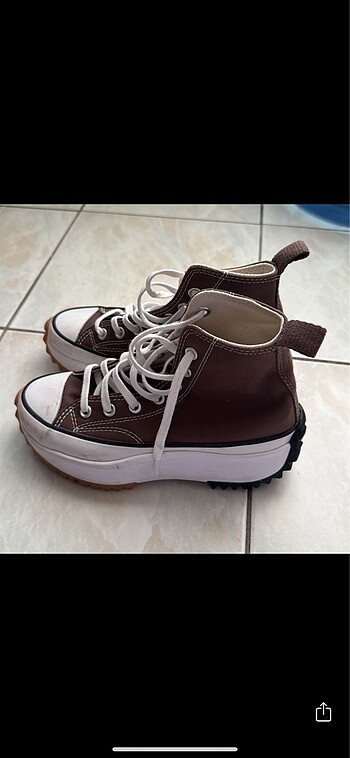 37 Beden Converse run star spor ayakkabı