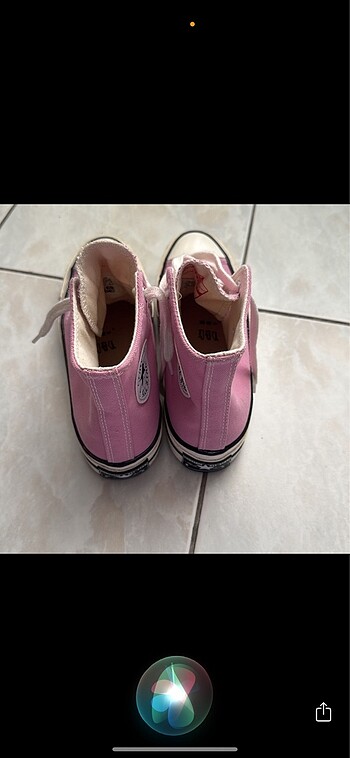 37 Beden pembe Renk Converse kadın spor ayakkabı