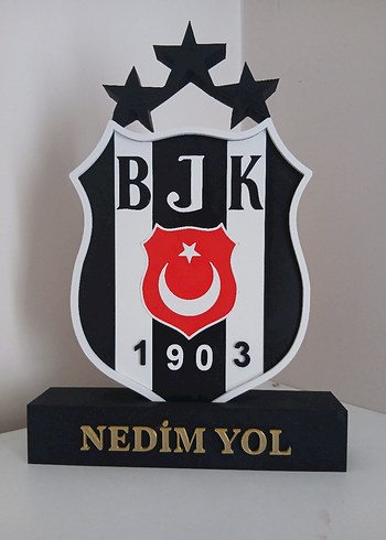 Kişiye özel Beşiktaş amblemi, rozeti