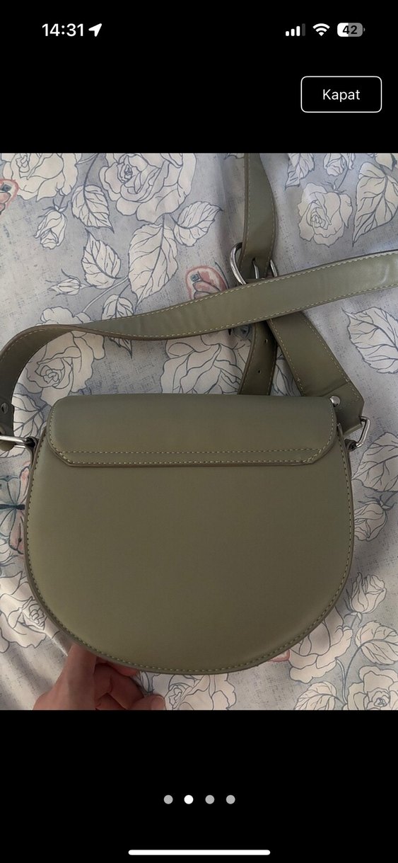 Haki Renkli Baskılı Bebek Çantası - Görsel 2