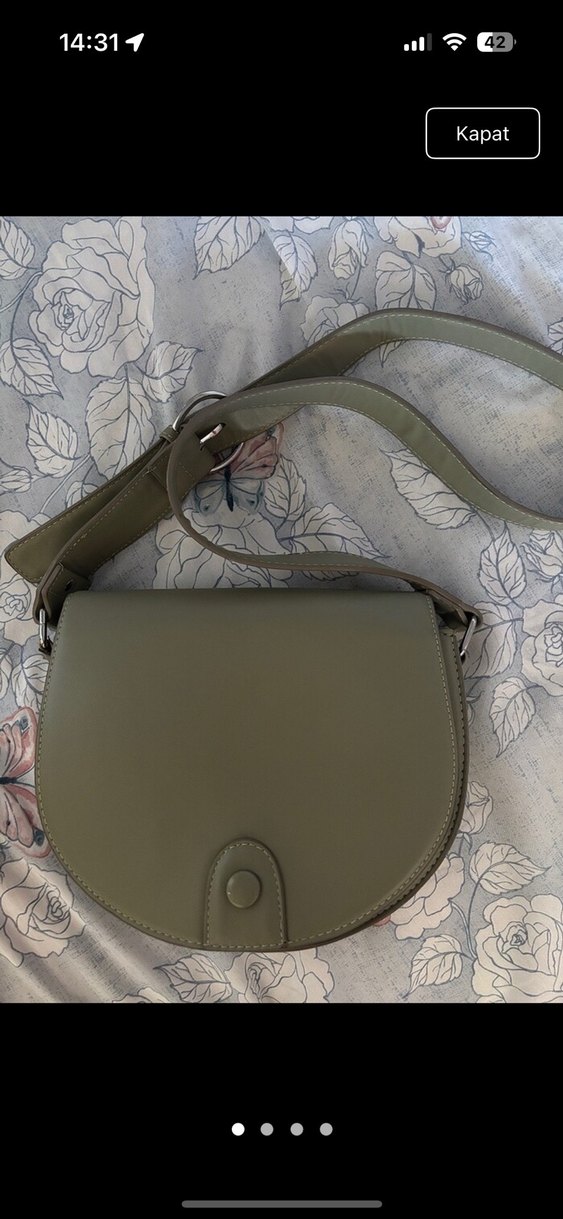 Haki Renkli Baskılı Bebek Çantası - Görsel 3