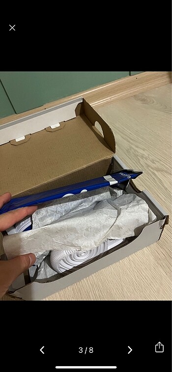 21 Beden Nike 21 numara bebek spor ayakkabısı