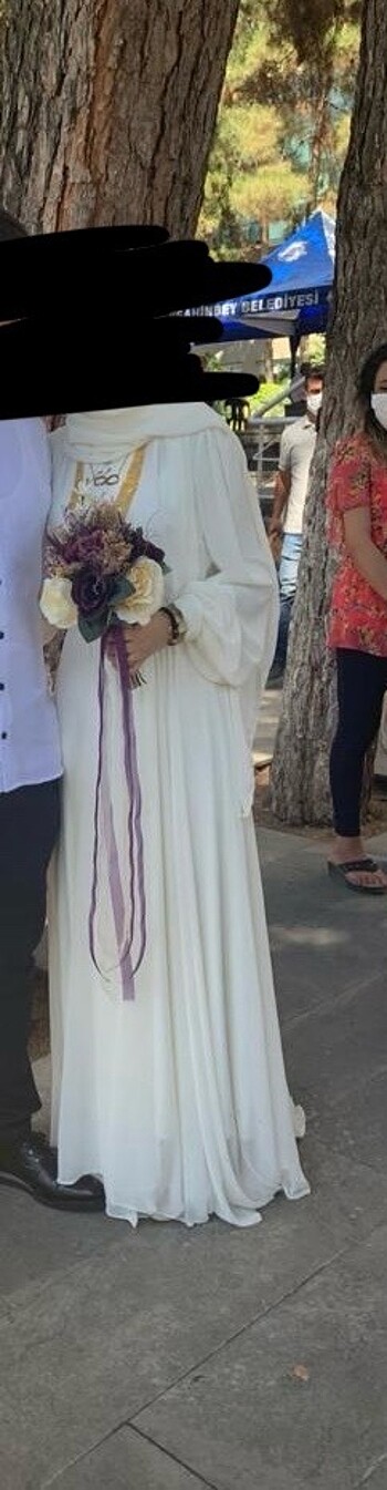 Diğer Tesettür nikah elbisesi