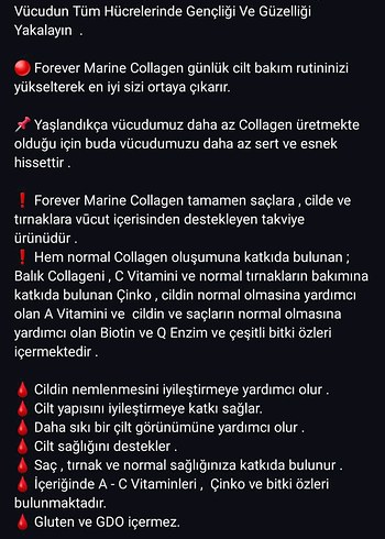 Forever Marine Collagen Erkek Cilt Bakımı - Görsel 2