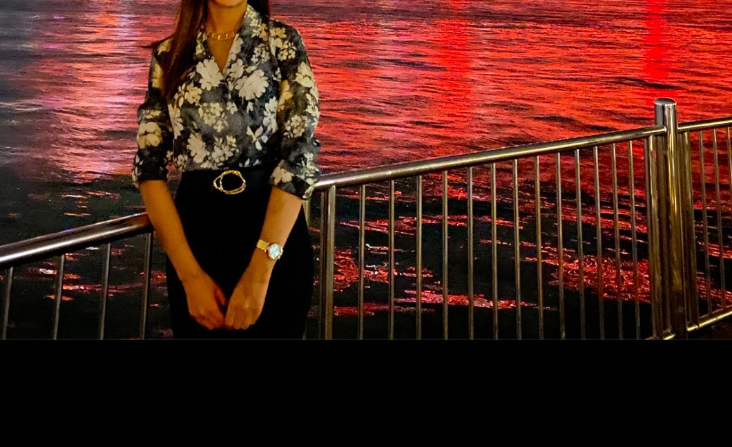 Batik Gri Çiçekli Bağcıklı Uzun Kollu Vintage Gömlek - Görsel 4