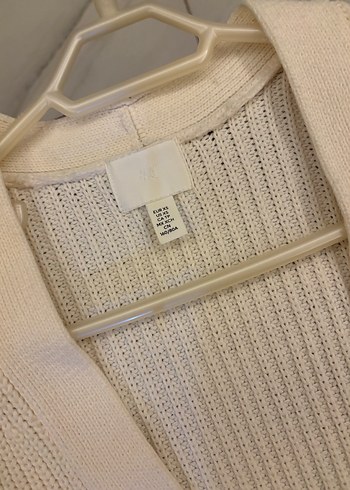 H&M Beyaz Triko Kadın Hırka - Görsel 2