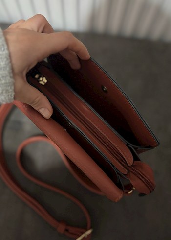 Derimod Nar Çiçeği Deri Kadın Çanta - Görsel 2