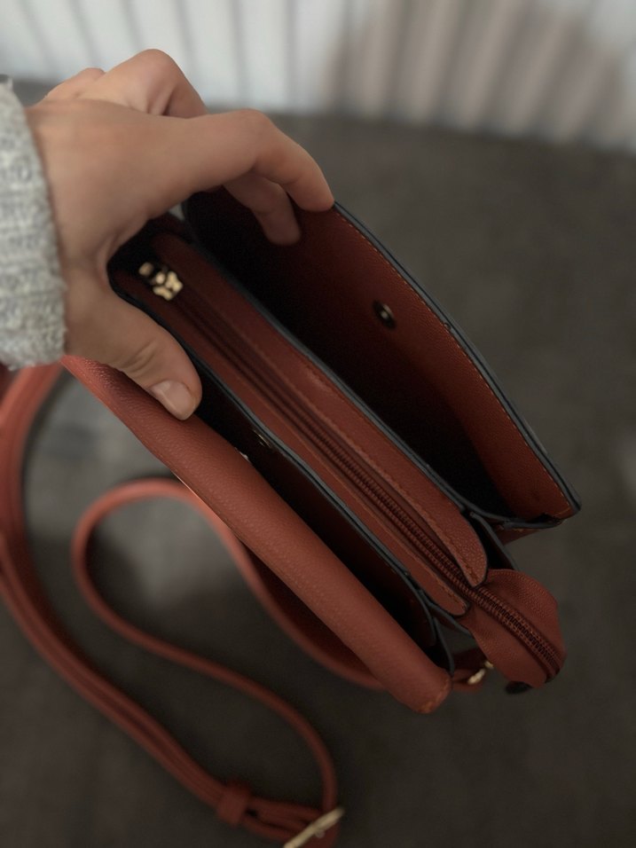 Derimod Nar Çiçeği Deri Kadın Çanta - Görsel 2