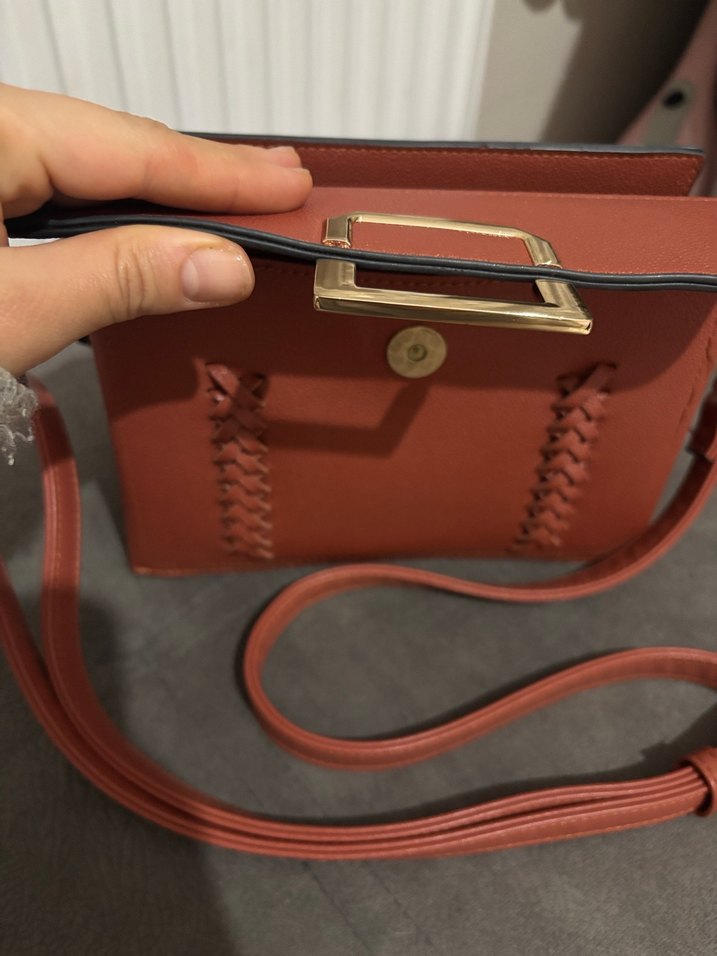 Derimod Nar Çiçeği Deri Kadın Çanta - Görsel 4