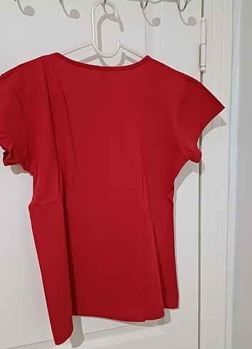 xl Beden kırmızı Renk Türk bayrakl kırmizi t-shirt