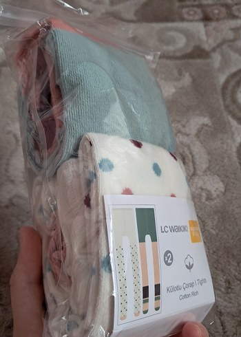 LC Waikiki Yeni, LC Waikiki Pamuklu Desenli Çocuk Külotlu Çorap
