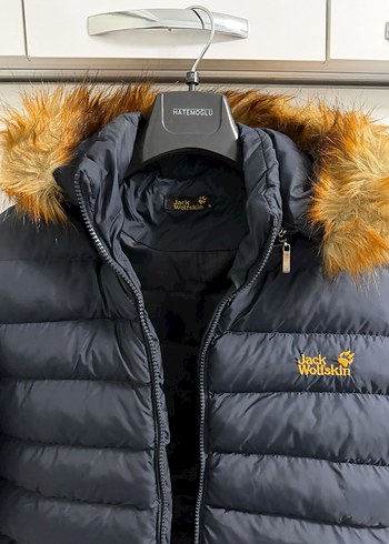 Kürklü Kapüşonlu Gri erkek Kışlık Mont - Görsel 3