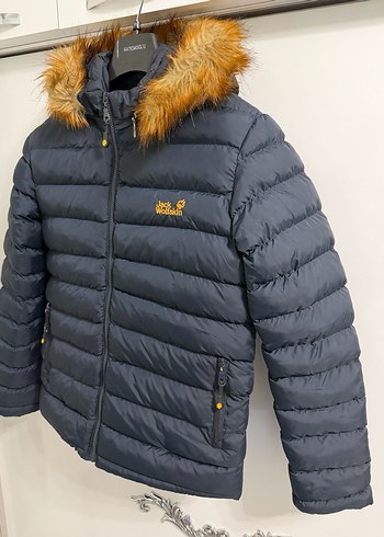 Kürklü Kapüşonlu Gri erkek Kışlık Mont - Görsel 2