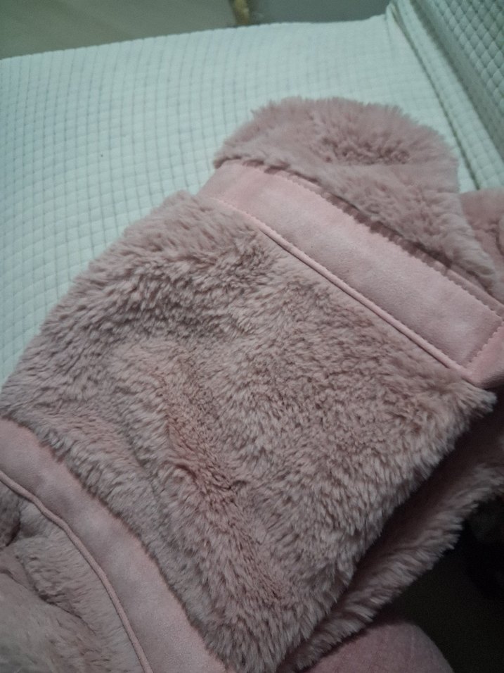 Pembe Peluş B+Bag Bonjour Omuz Çantası — görsel 3/4