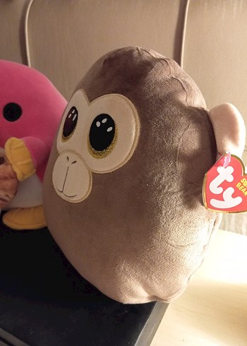 Fisher Price Pastel Kahverengi Maymun Peluş Oyuncak