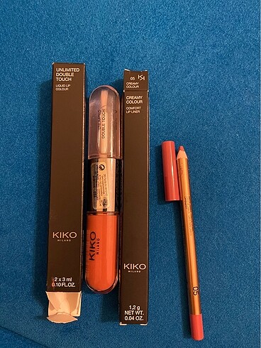 Kiko Kiko 103 num Unlimited double touch ve 05 num creamy colour duda