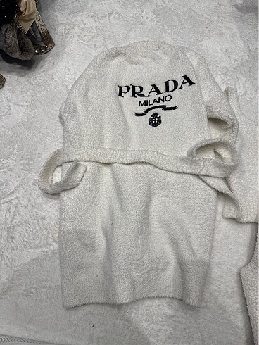 s Beden beyaz Renk PRADA 3 lü TAKIM