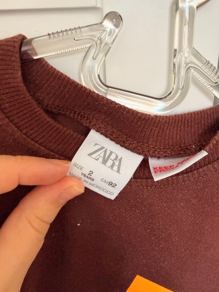 Erkek Çocuk Kahverengi Baskılı Sweatshirt - Görsel 3