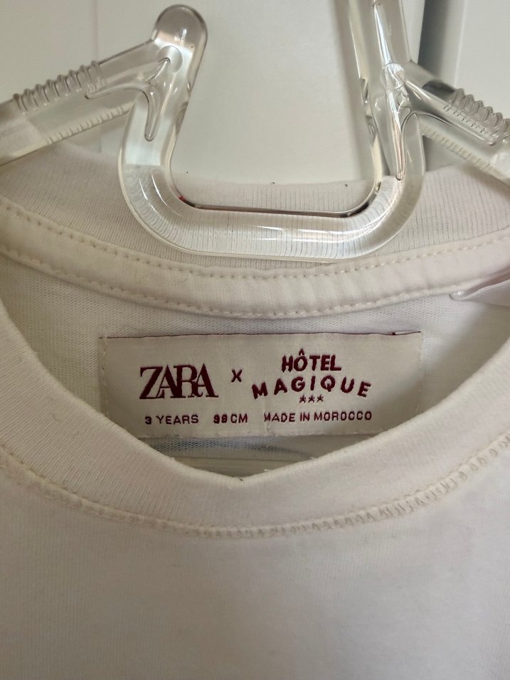 Erkek Çocuk Beyaz Kısa Kollu Tişört - Görsel 3