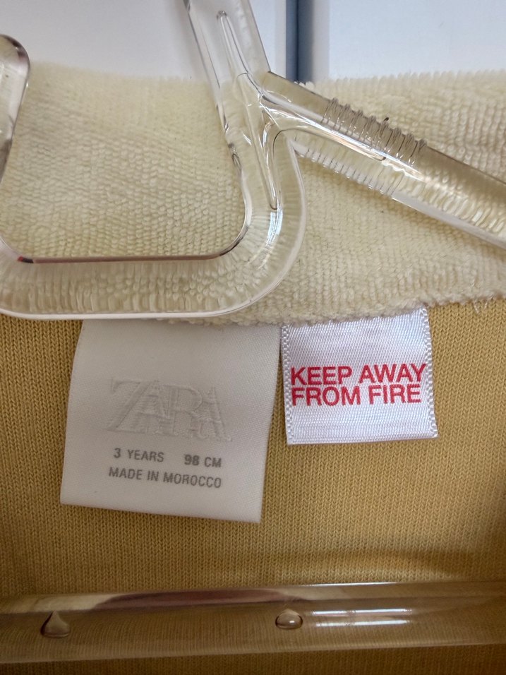 Sarı Süet Kız Polo Tişört - Görsel 2