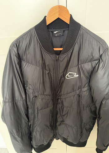 Nike Erkek Siyah Sisme Bomber Ceket
