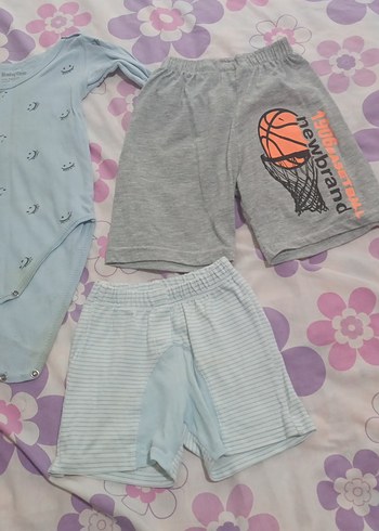 Mavi Uzun Kollu Bebek Body - Görsel 2