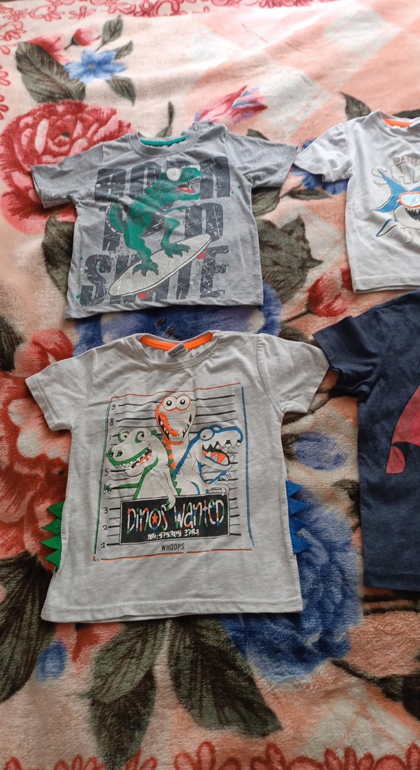 Erkek Çocuk Kısa Kollu Baskılı Tişörtler - Görsel 2