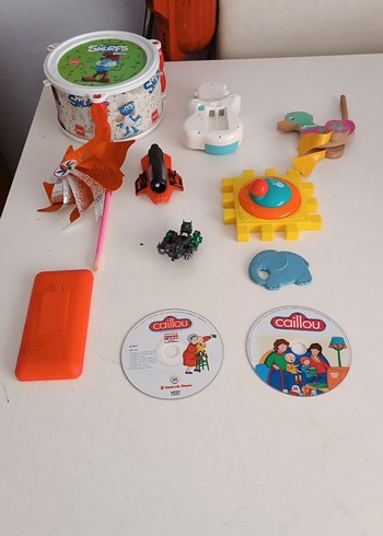 Renkli Çeşitli Oyuncak Seti - Görsel 3