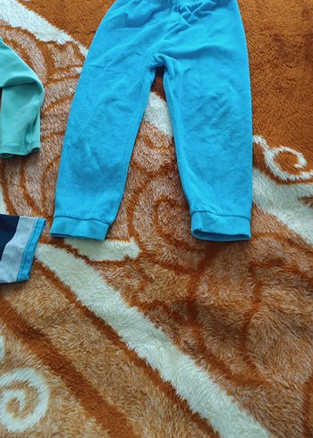 Mavi Baskılı Uzun Kollu Erkek Tişörtü - Görsel 2