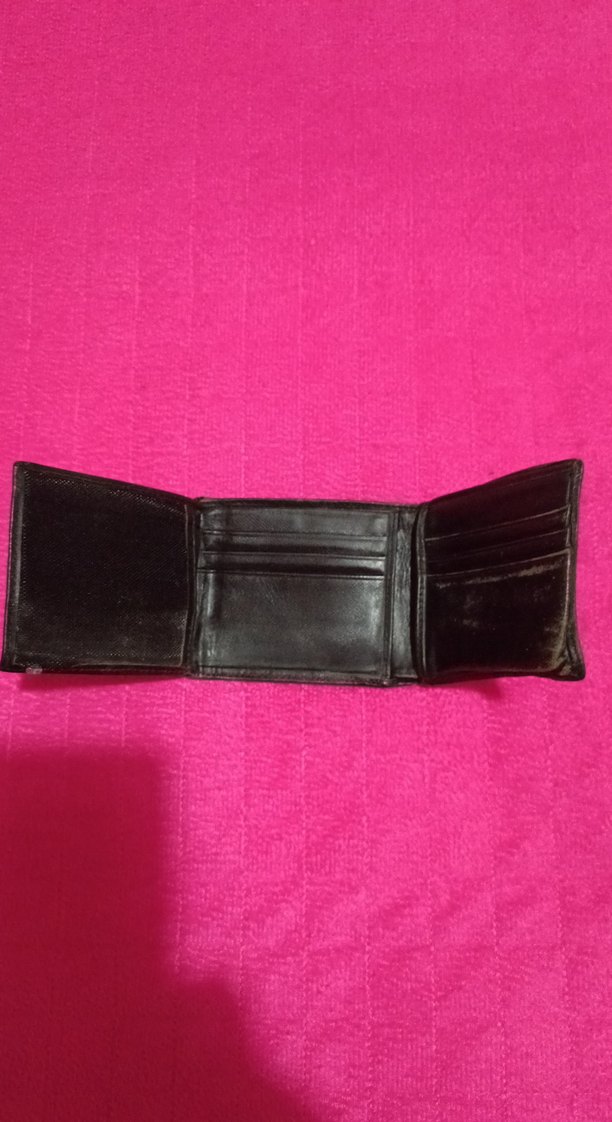 Siyah Minimalist Erkek Cüzdan - Görsel 3