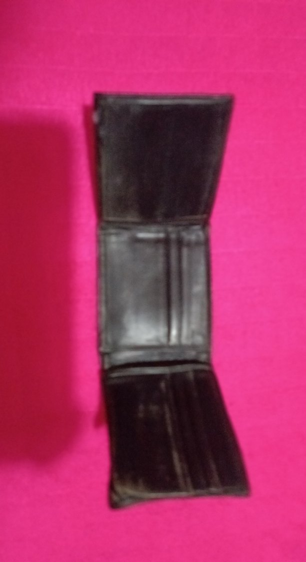 Siyah Minimalist Erkek Cüzdan - Görsel 2