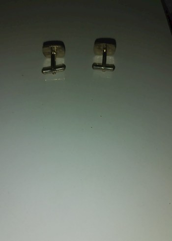 Minimalist Siyah Gri Erkek kol düğmesi - Görsel 3