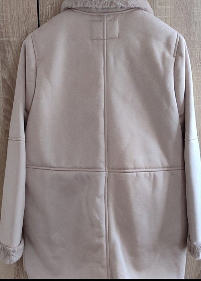 Mango 7 yaş kız çocuk içi kürklü kaban. Renk belirtmek gerektiği - Görsel 2