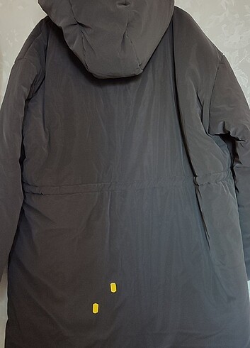 Kadın gri mont - Görsel 4