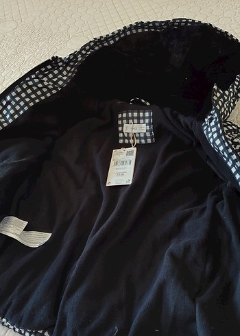 Mango kız çocuk mont 7 yaş sıfır etiketli ürün - Görsel 3