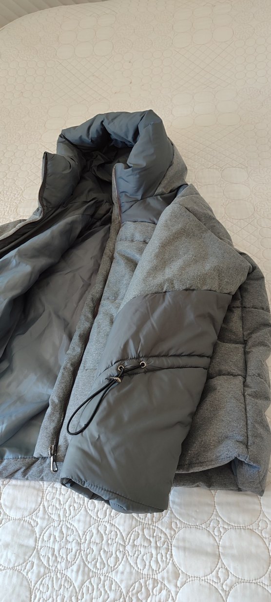 Kadın mont kol detaylı sıfır/etiketli ürün - Görsel 4