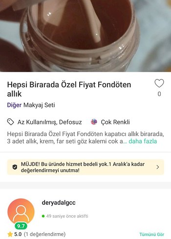 SON TEKLİF Çook Uygun Fiyata Çeşitli Makyaj Ürünleri - Görsel 9