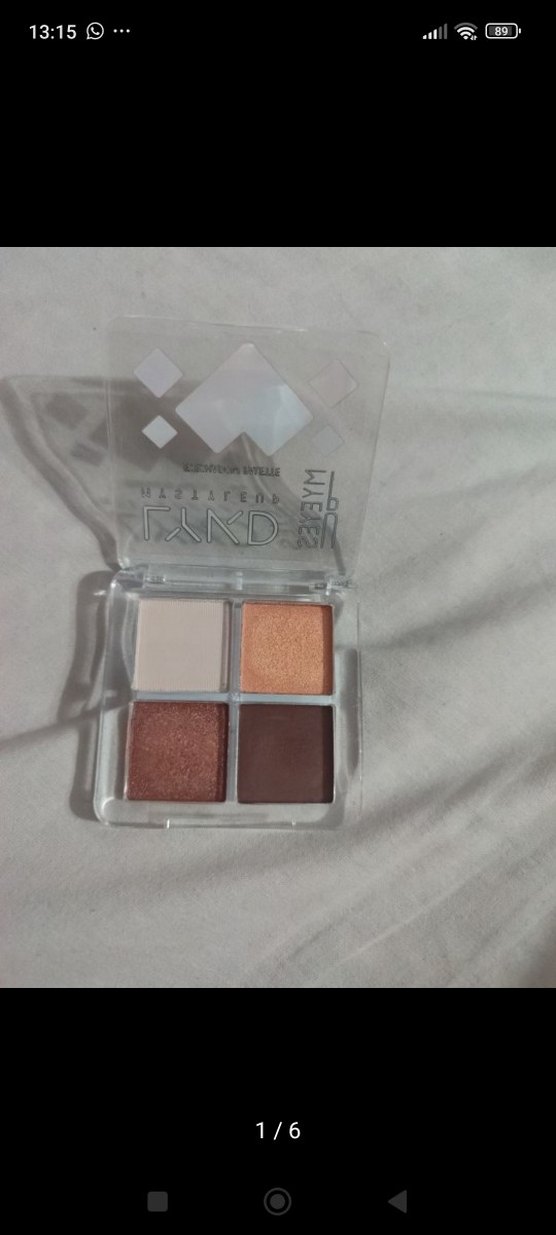 Krem ve Kahverengi Tonlarında Göz Farı Paleti - Görsel 3