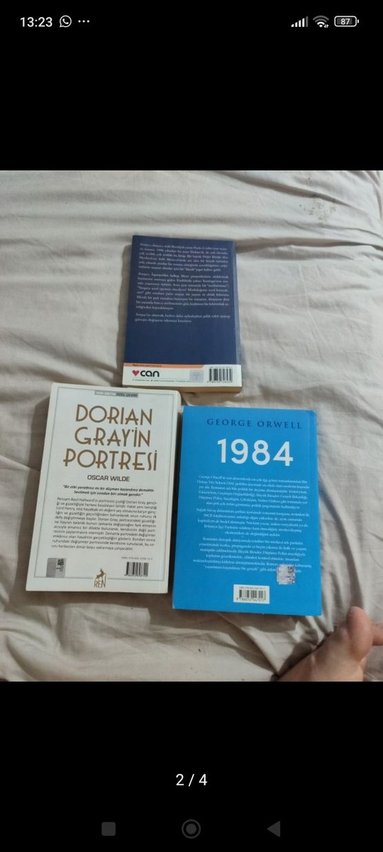 1984 ve Dorian Gray'in Portresi Kitapları
Simyacı satıldı... - Görsel 2