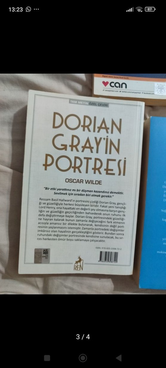 1984 ve Dorian Gray'in Portresi Kitapları
Simyacı satıldı... - Görsel 3