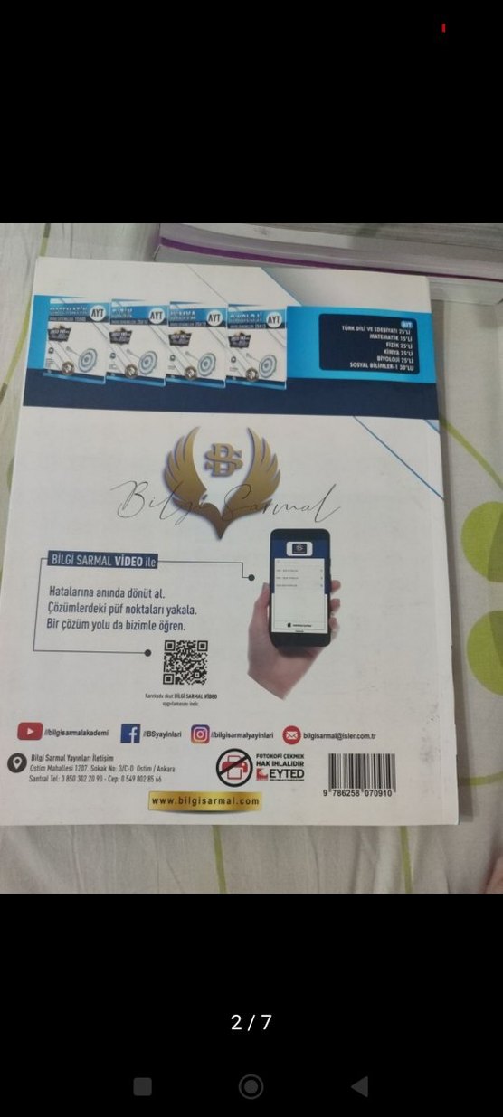 AYT Matematik Branş Denemeleri 15x40 Soru Kitabı - Görsel 2