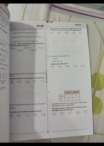 Acil Matematik Permütasyon-Kombinasyon Kitabı - Görsel 4